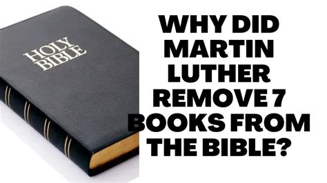 Why Did King James Remove Books from the Bible: A Discursive Inquiry